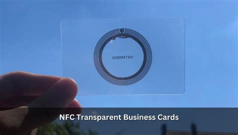 Transparent NFC Cards – NFC Tagify